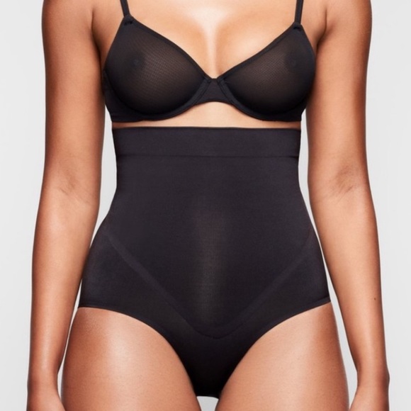 Skims High Waist Bonded Brief Shapewear, XL, New - Picture 3 of 3